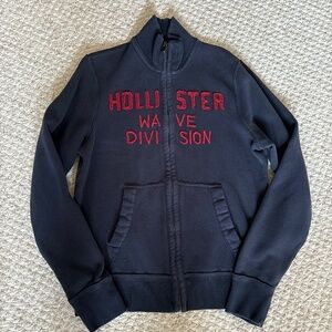 HOLLISTER Men’s zipped sweatshirt -XL